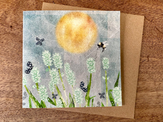 'For the love of Lavender' greeting card