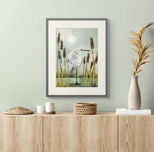 Fine Art Print 'The Egret'