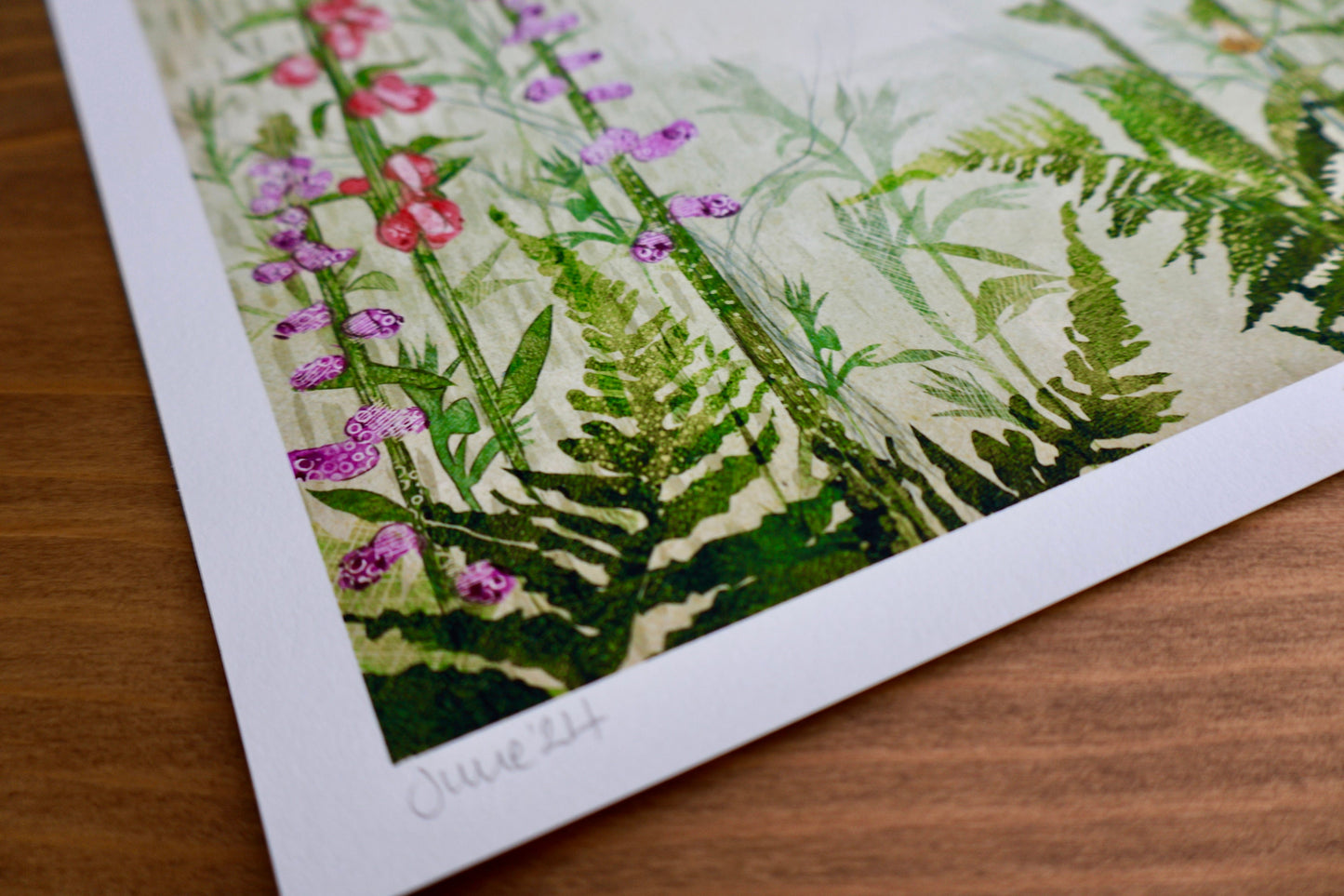 Fine Art Print 'Foxglove Glade'